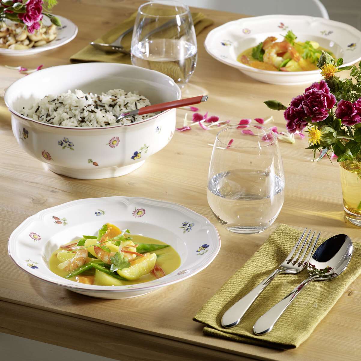 Villeroy Boch Petite Fleur Salat-/ Servierschüssel