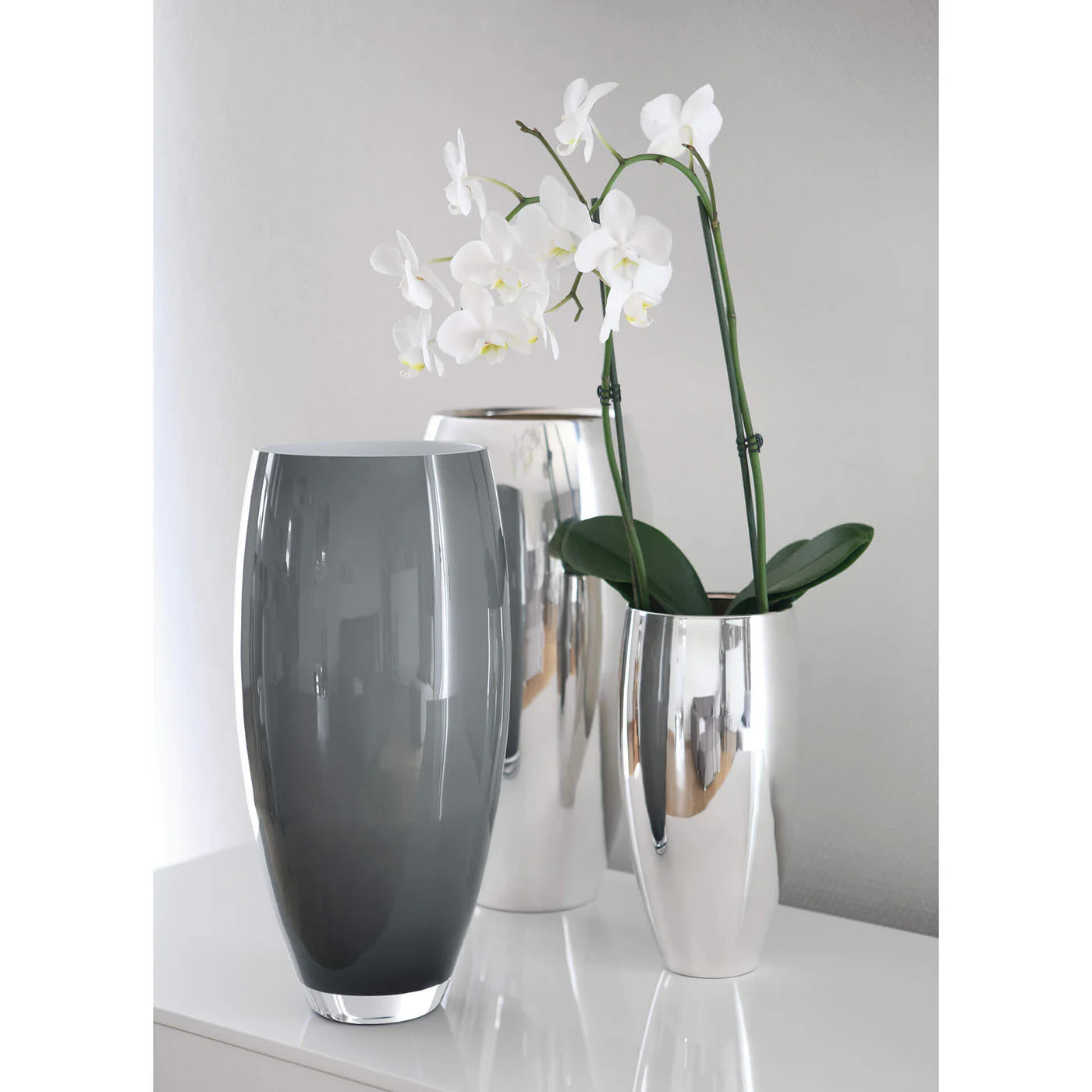 Fink-Living AFRICA Vase, grau-opal