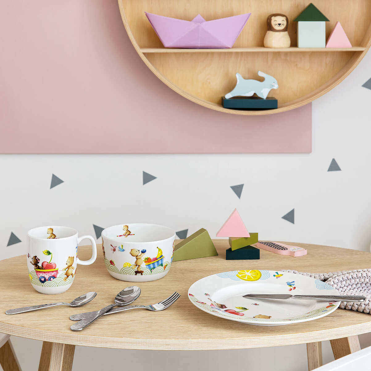 Villeroy Boch Kiddy Bears Kinderbesteck, 4-teilig