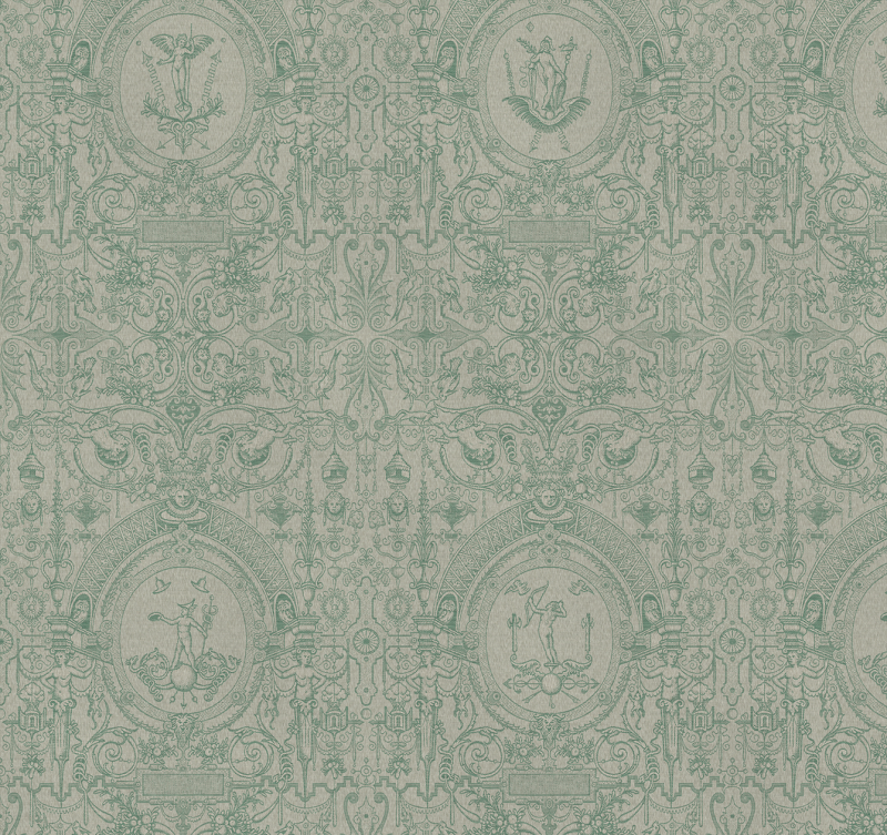 Tischdecke Cartouche, Jade