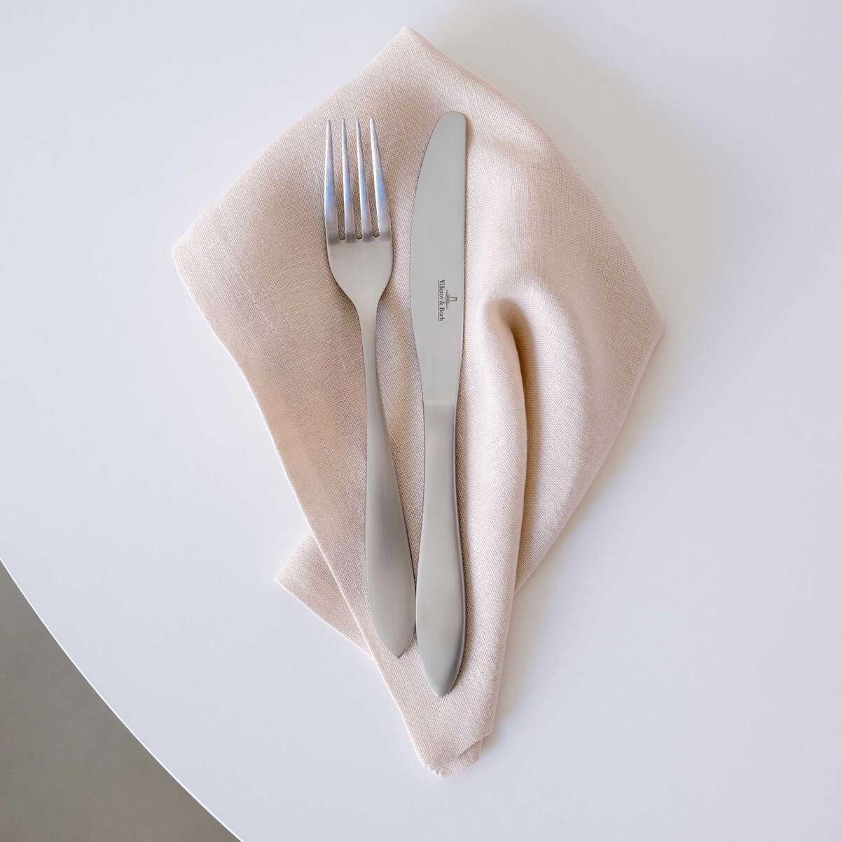 Villeroy & Boch Pure Linen Servietten 2er-Set, nature