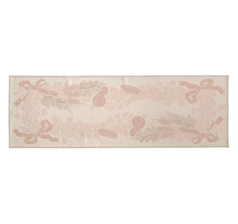Tischläufer Girlande, Vanilla Pearl