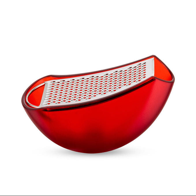 Alessi Parmesan-Käsereibe Parmenid, rot