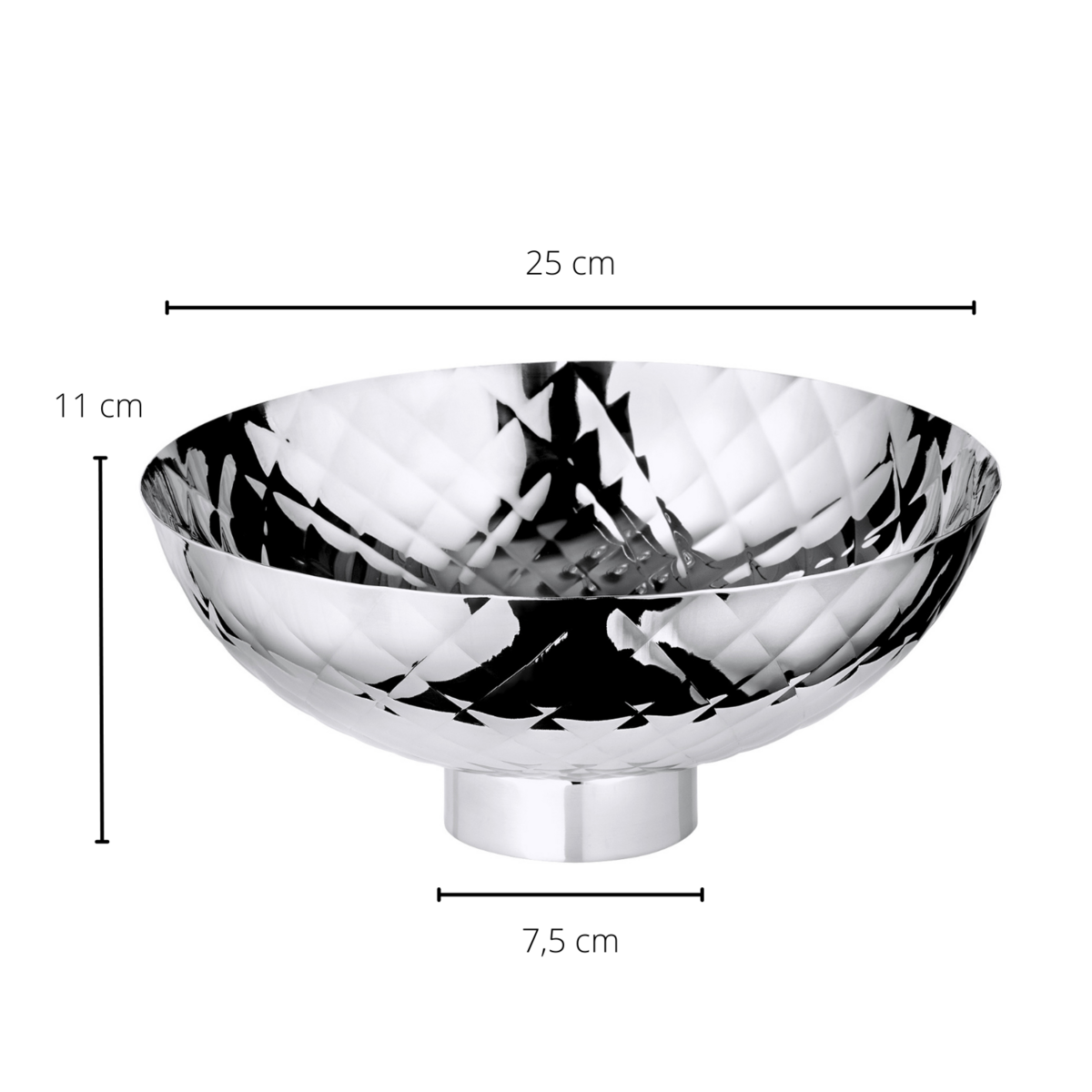 Schale Leonora Ø 25 cm, H 11 cm