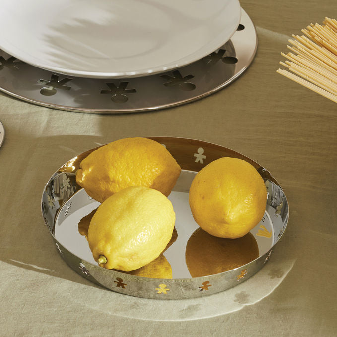 Alessi Schale, Tablett Girotondo rund, 21 cm