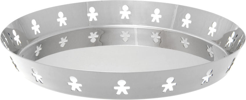 Alessi Schale, Tablett Girotondo rund, 21 cm