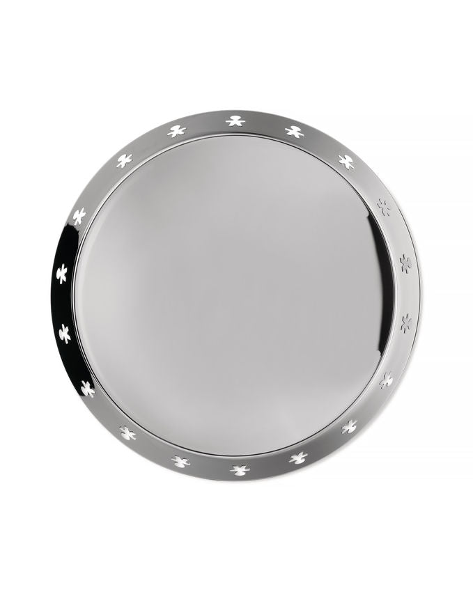 Alessi Schale, Tablett Girotondo rund, 21 cm