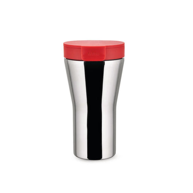 Alessi Caffa Reisebecher rot.1