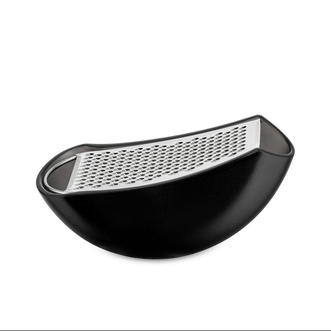Alessi Parmesan-Käsereibe Parmenid, schwarz