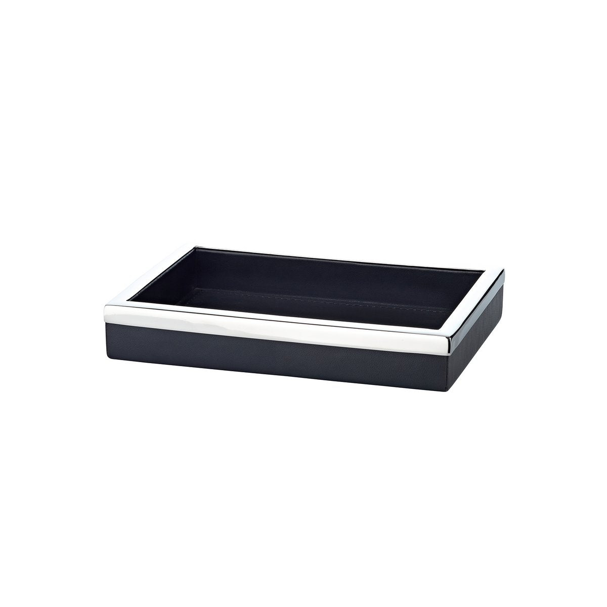 Tablett Scott 14x20 cm, schwarz