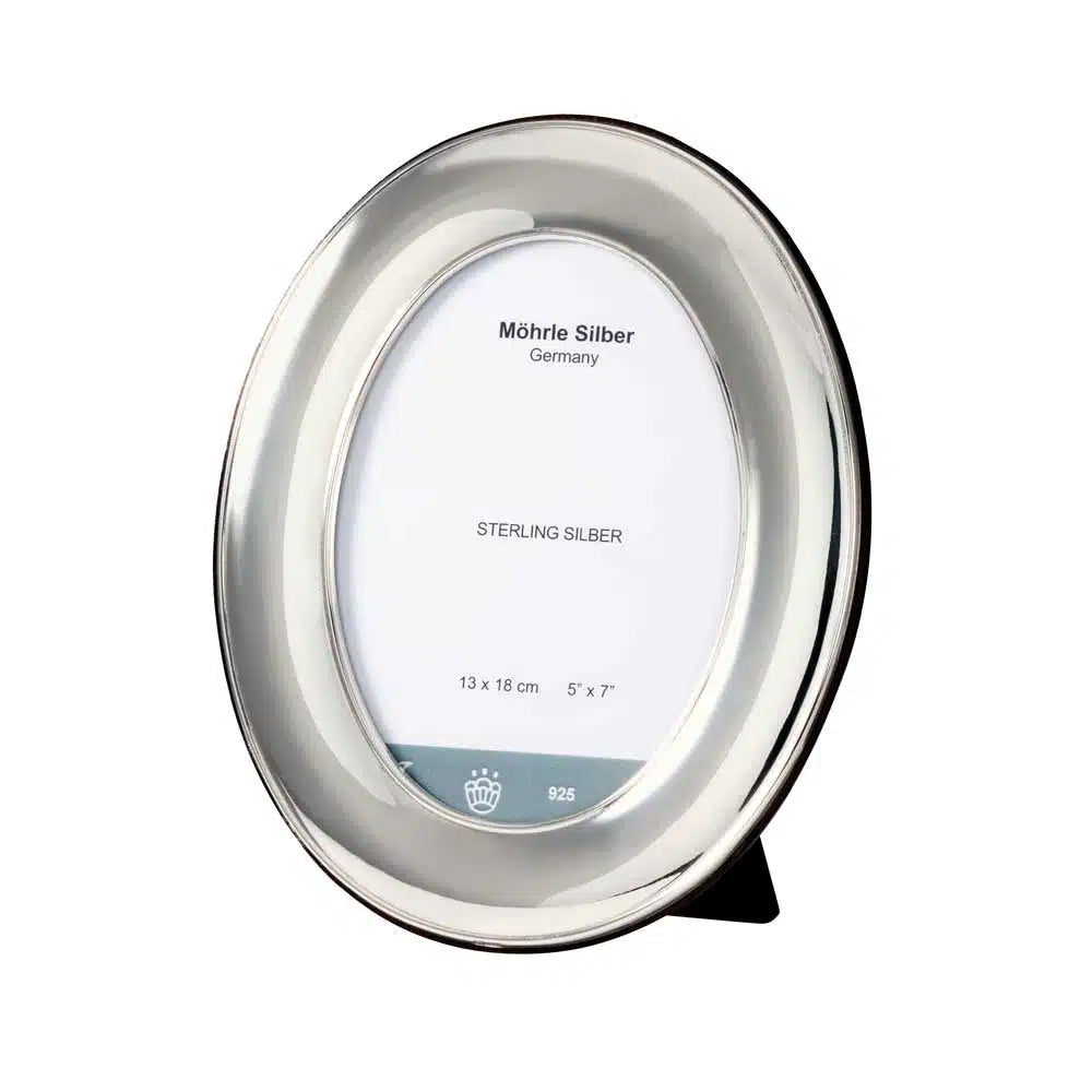 Bilderrahmen silber „605“ oval in 3 Grössen