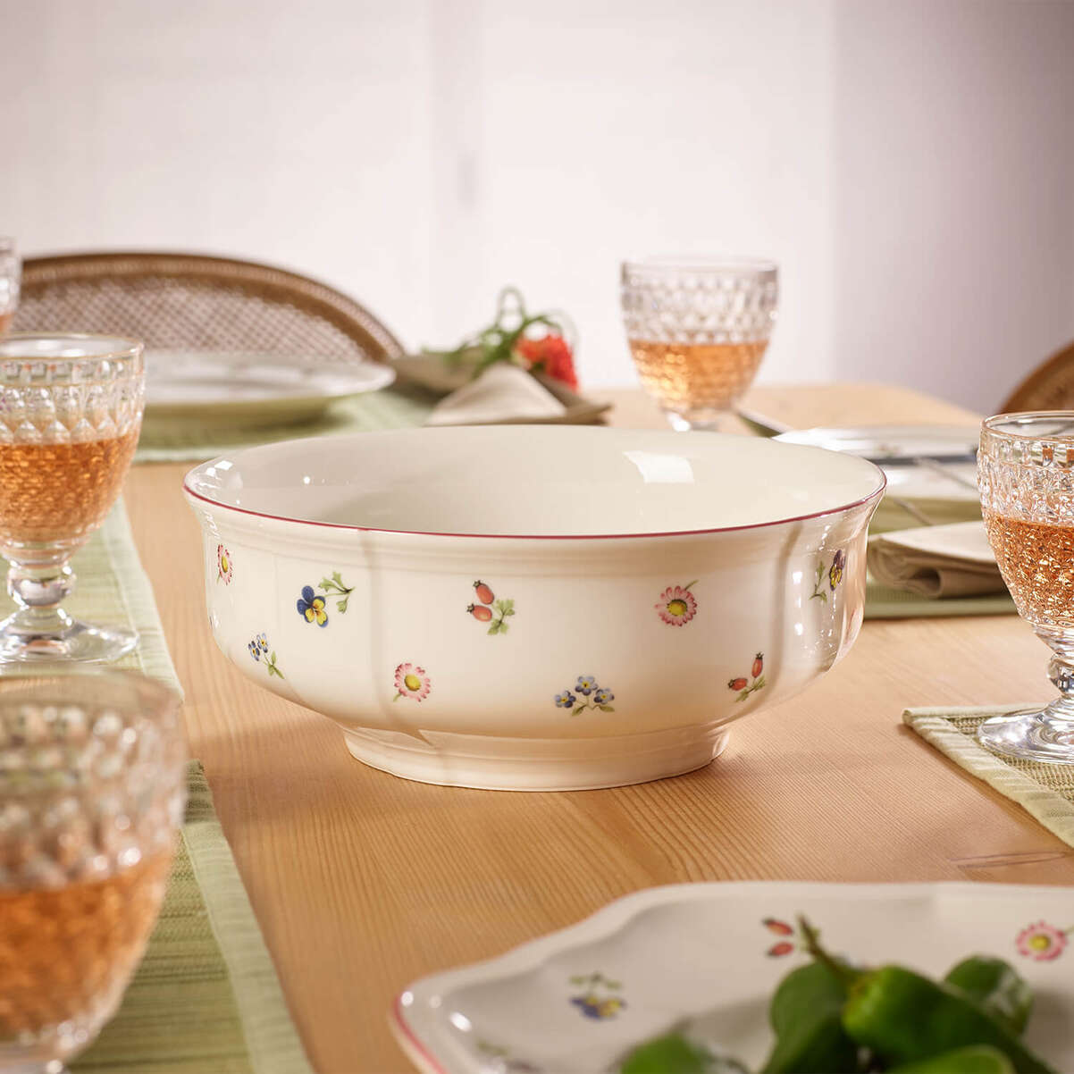 Villeroy Boch Petite Fleur Salat-/ Servierschüssel