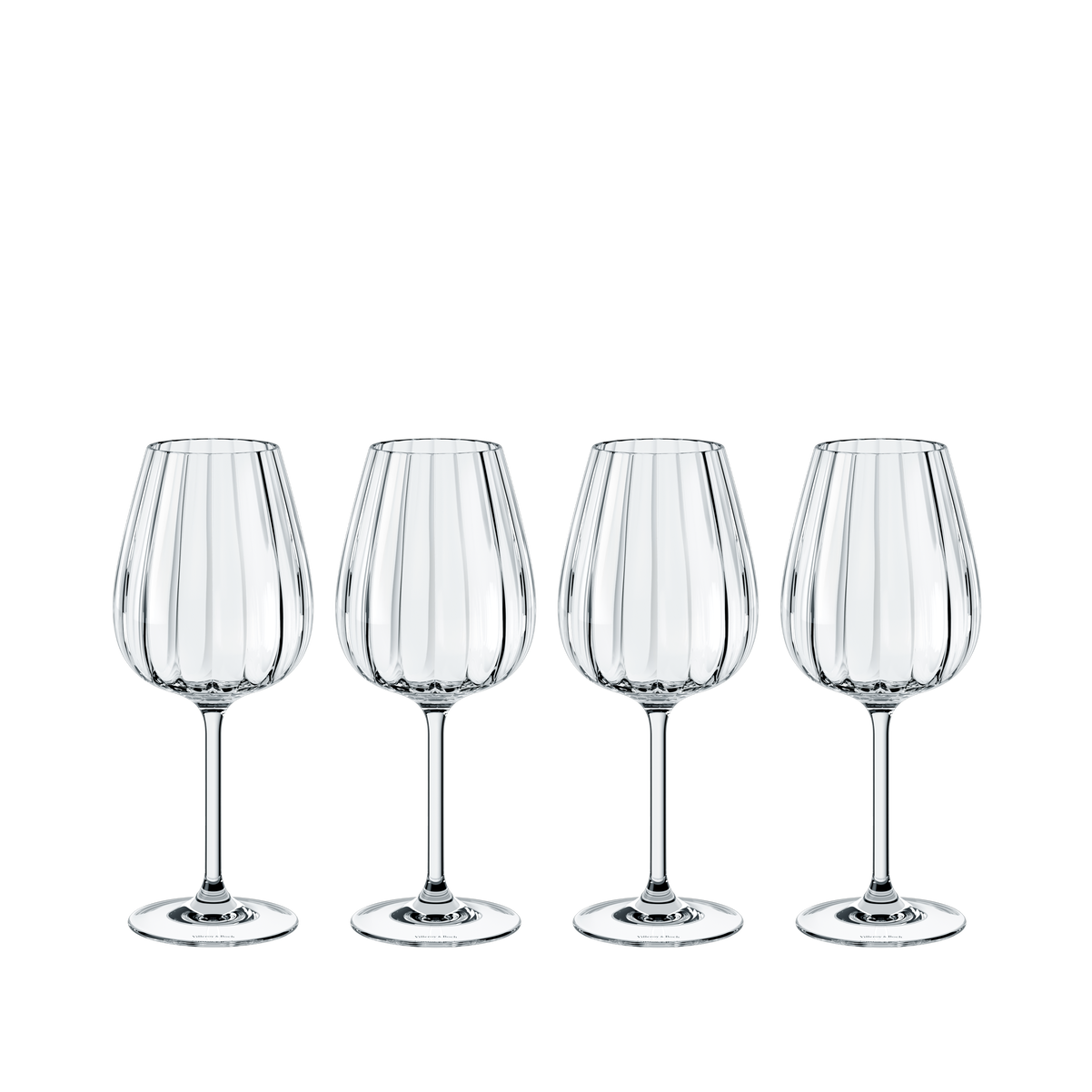 Villeroy Boch Rose Garden Rotweinglas 4-teilig