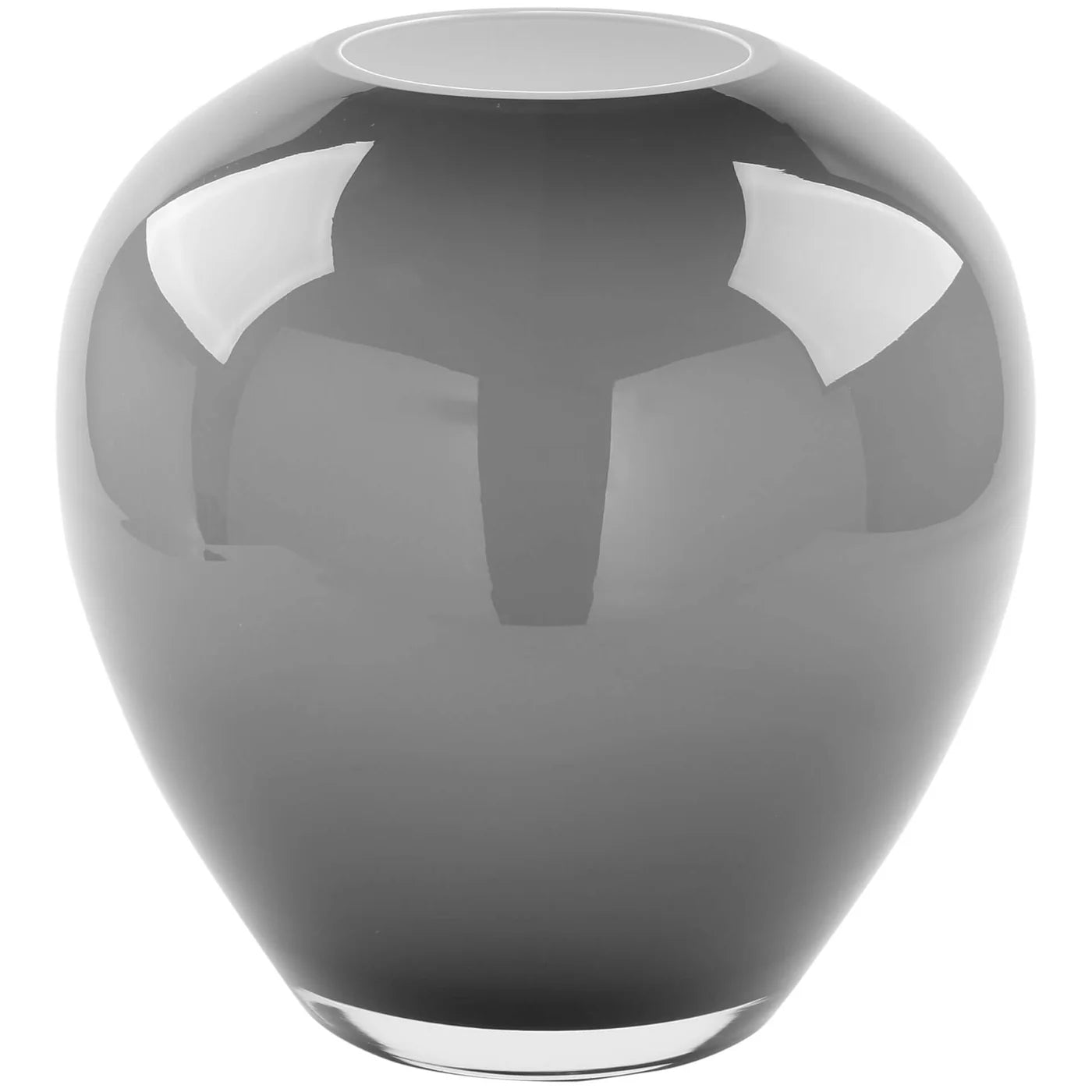 Fink LOSONE Vase grau opal