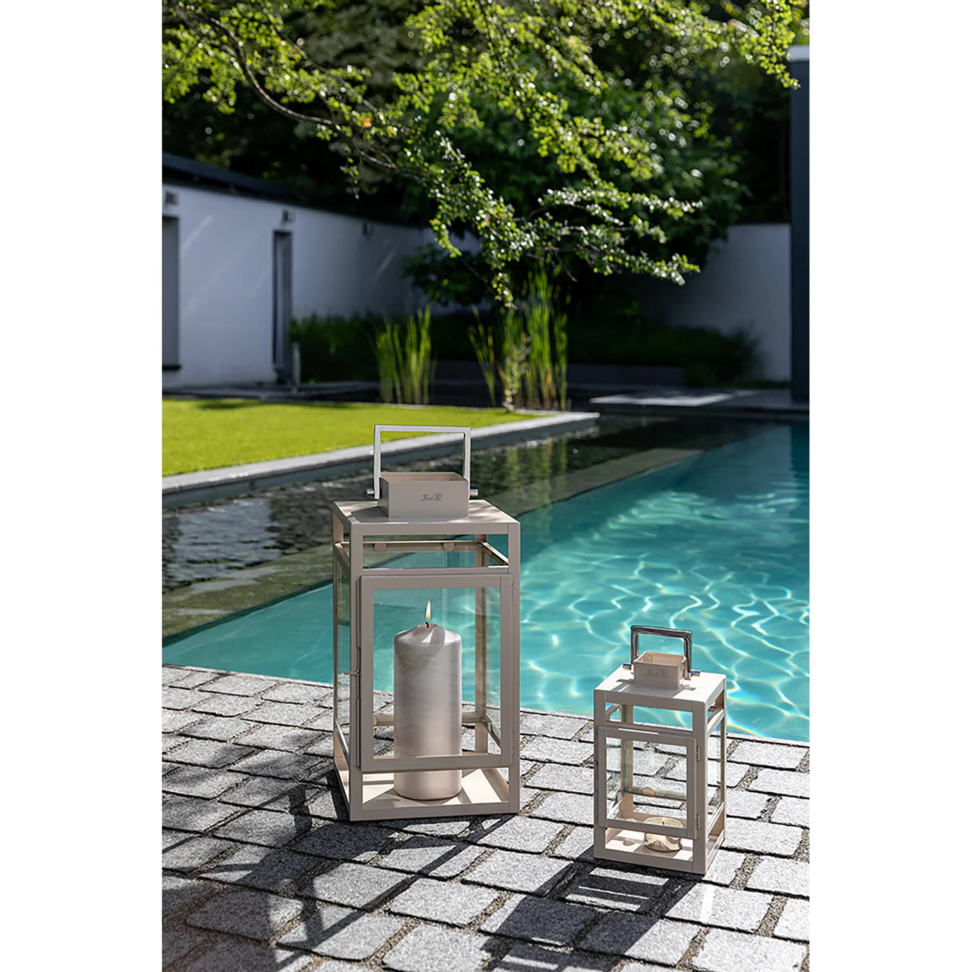 Fink Living KENIA Laterne beige