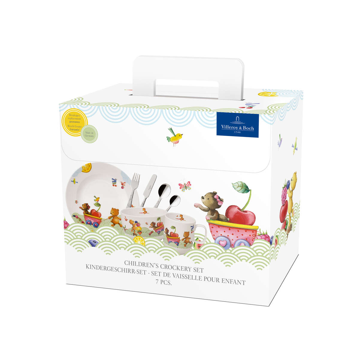 Kiddy Bears Kindergeschirr-Set 7tlg.