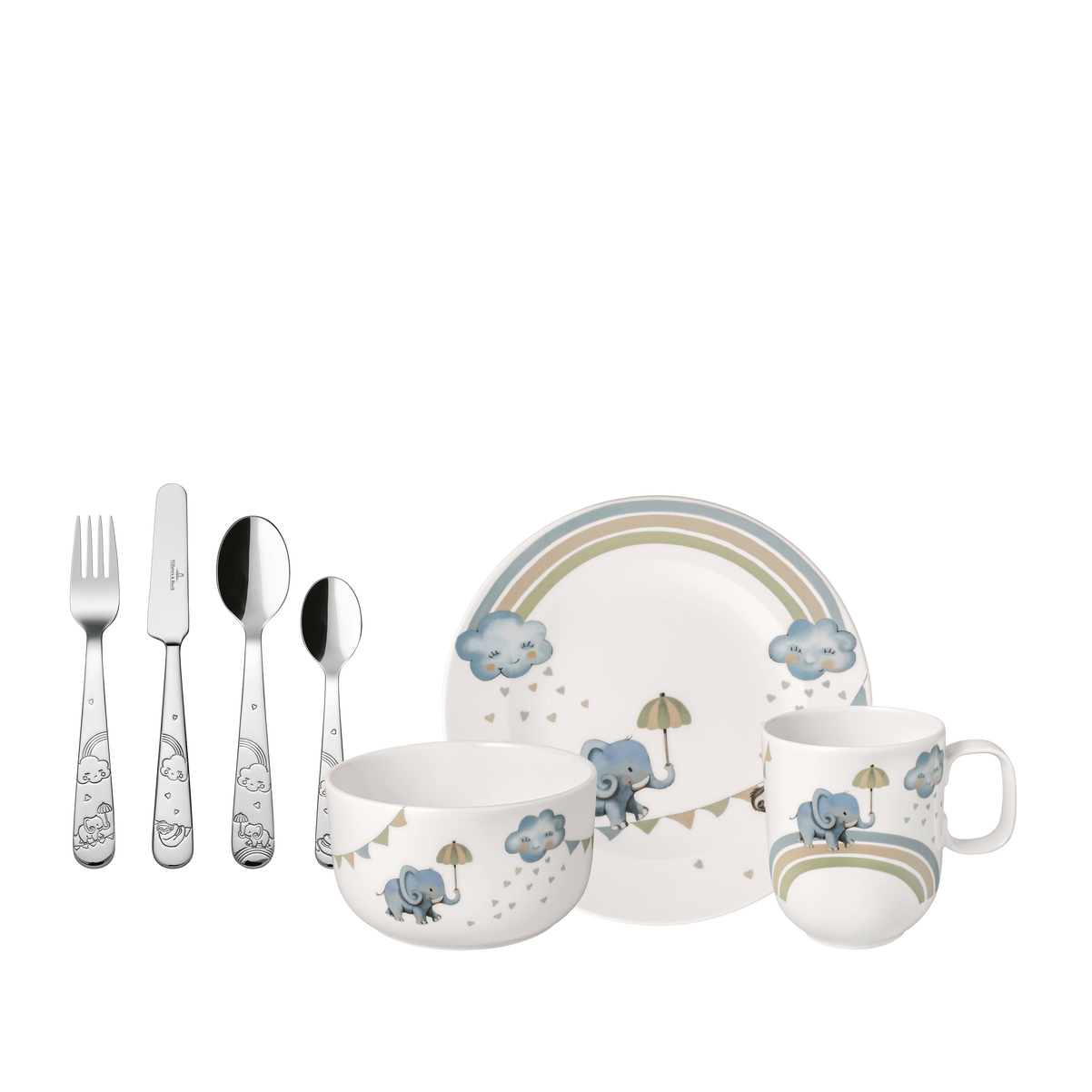 Villeroy Boch Boho Kids Kindergeschirr-Set 7tlg.