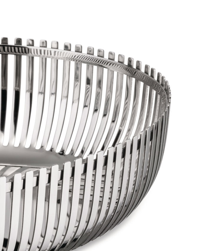 Alessi Korbschale, oval, Edelstahl