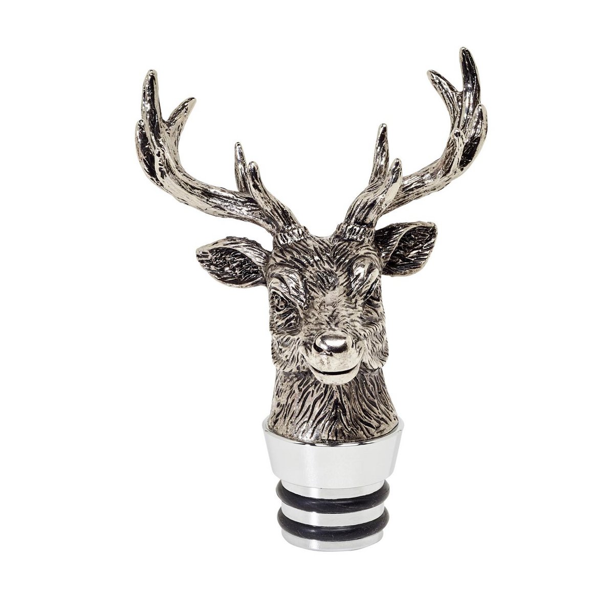 Glas Karaffe Hirsch H 28cm