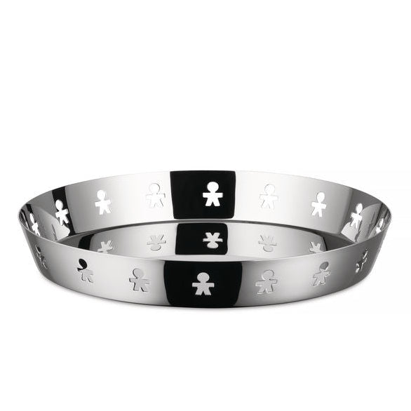 Alessi Schale, Tablett Girotondo rund, 21 cm