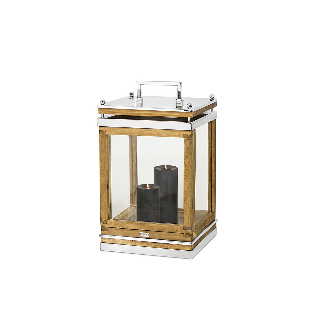 Laterne Huntsville mit Griff,  H.49 cm