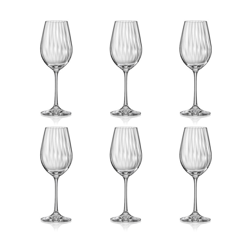Weingläser – Set à 6 Stück, Wasserfall