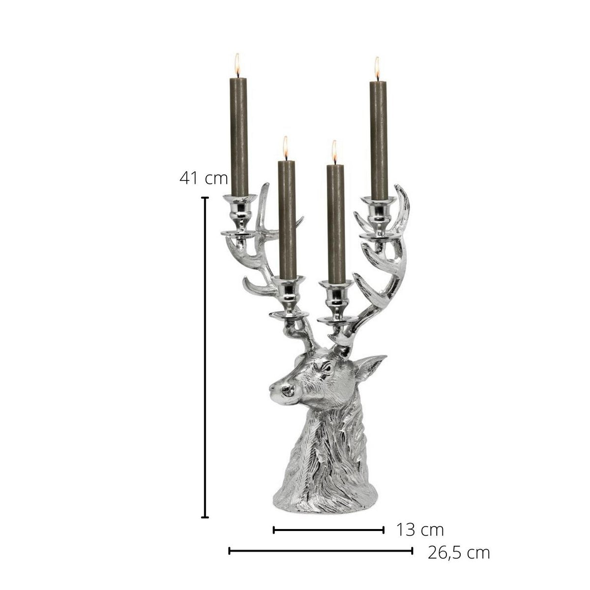Kerzenständer Hirsch Richard