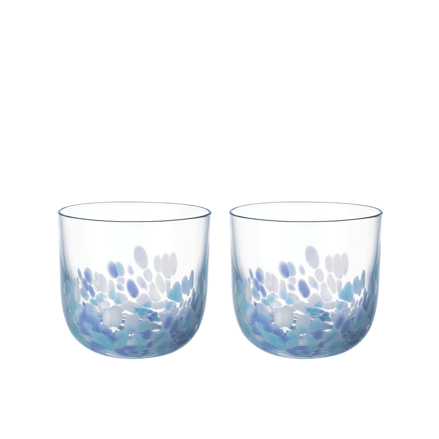 Blaues Wasserglas aus der Like Glass Kollektion von Boch-3