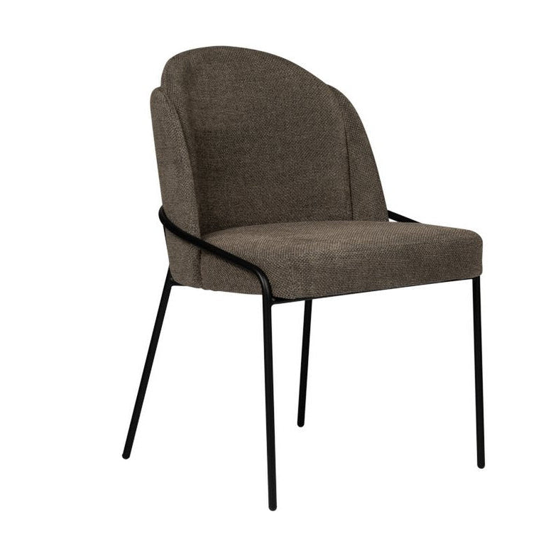 Fjord Stuhl Taupe (2er-Set)