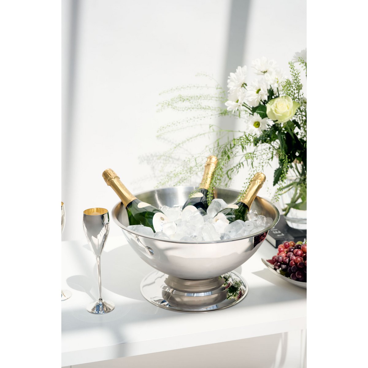 Champagner Schale Cara 2er Set Ø 40 cm