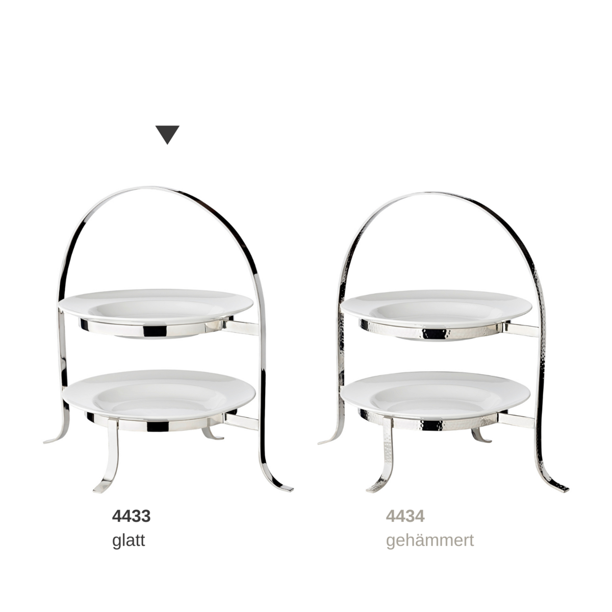 Etagere Sina, für 2 Teller, H. 33 cm